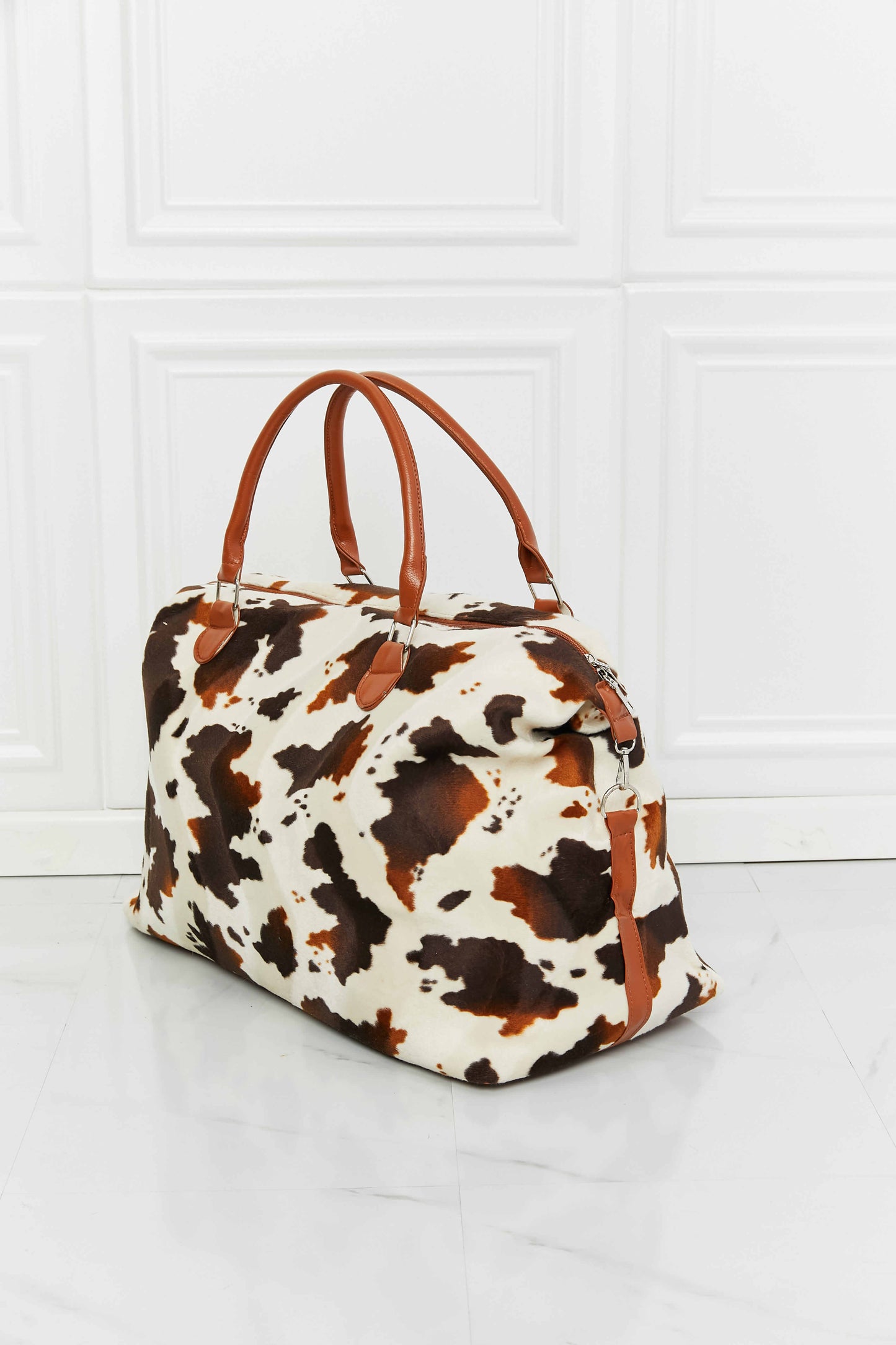 Animal Print Weekender Bag